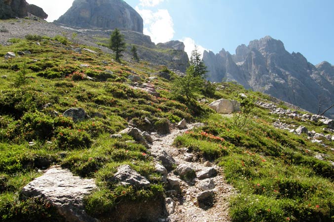 Croda sora i Colosei, arrampicate, Sesto, Dolomiti