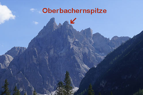 Oberbachernspitze, Sexten, Dolomiten