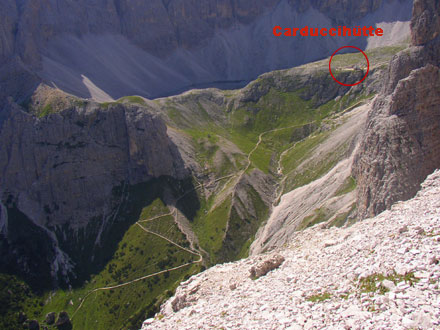 Sexten, Roghel-Klettersteig, Klettersteige, Dolomiten