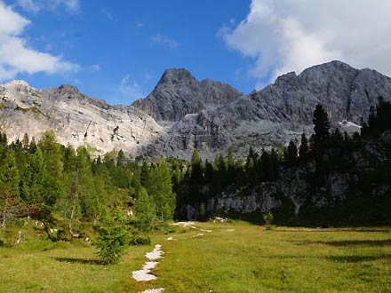 Tondihütte, Valoria, Dolomiten, Cortina, Wanderungen