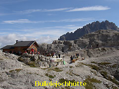 Dreihüttentour Zsigmondyhütte Büllelejochhütte Dreizinnenhütte