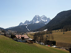 Waldweg Innichen, Sexten, Dolomiten