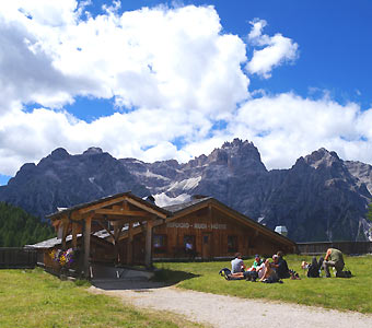 Rudihütte, Rotwandwiesen, Sextner Dolomiten, Sexten